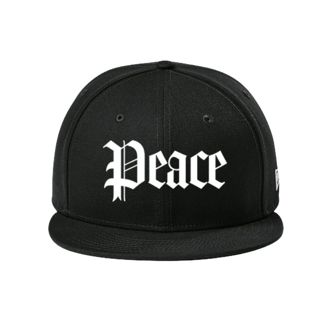 PEACE Black + White 9FIFTY Snapback